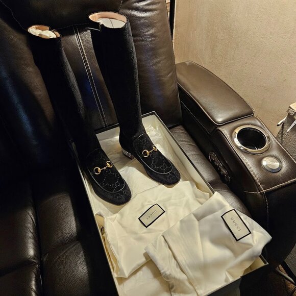 GUCCI BOOTS 39.5 - Picture 1 of 4